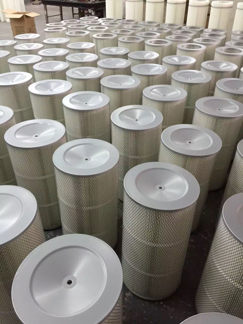 除塵器無(wú)紡布濾筒